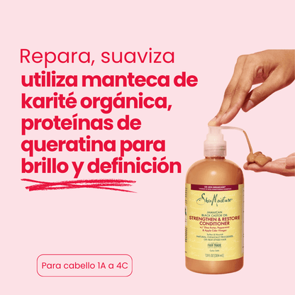 SheaMoisture – Set Shampoo + Acondicionador