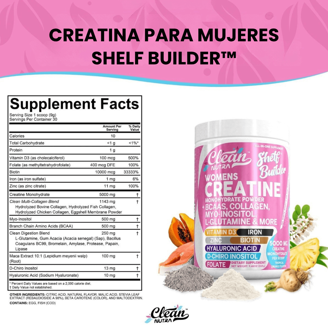 Creatina con inositol - Shelf Builder